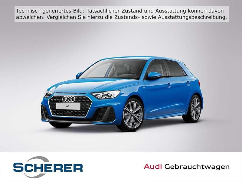 Turboblau Gebraucht 2022 Audi A1 S-Line Limousine | 21.890 € (Guter Preis) - Bild 1/4