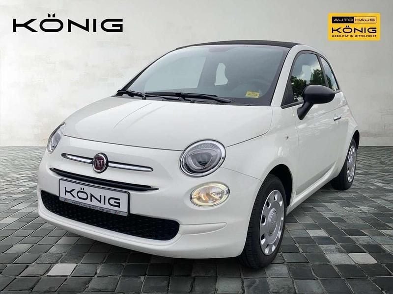 Weiß Gebraucht 2023 Fiat 500C Cabrio | 15.999 € (Fairer Preis) - Bild 1/4