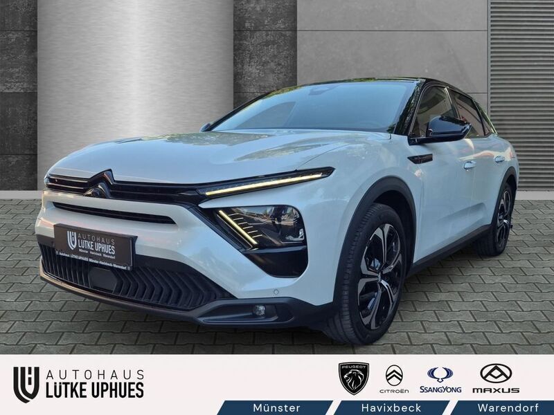 Lack weiss perlglänzend/typ au Gebraucht 2022 Citroën C5 X Shine Limousine | 21.590 € (Guter Preis) - Bild 1/4