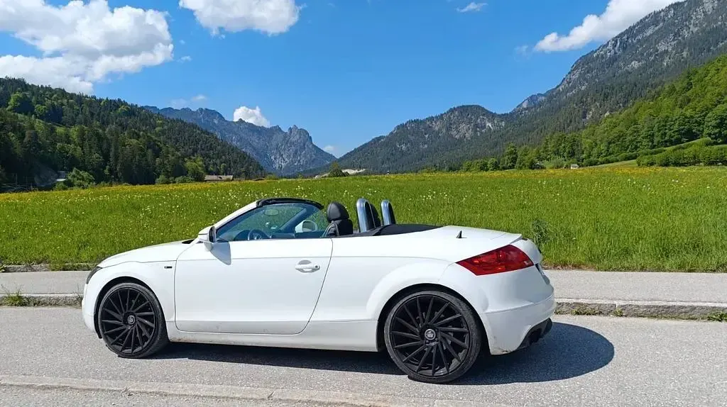 Gebraucht Audi TT Roadster S-Line 160 PS (117 kW) 2010 Weiß Cabrio