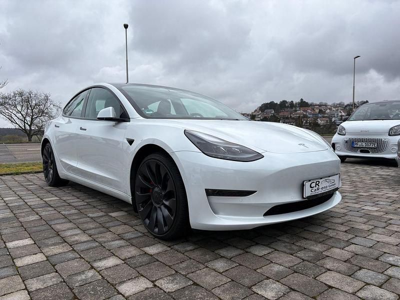 Gebraucht Tesla Model 3 Performance 377 kW (513 PS) 2022 Weiß Limousine
