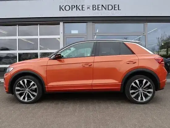 Gebraucht VW T-Roc R-line 150 PS (110 kW) 2020 Orange SUV