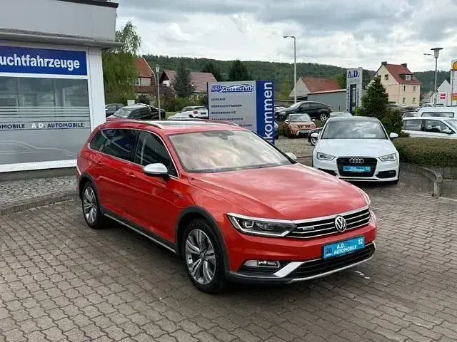 Second-hand VW Passat Alltrack 190 CP (139 kW) 2016 Portocaliu Break