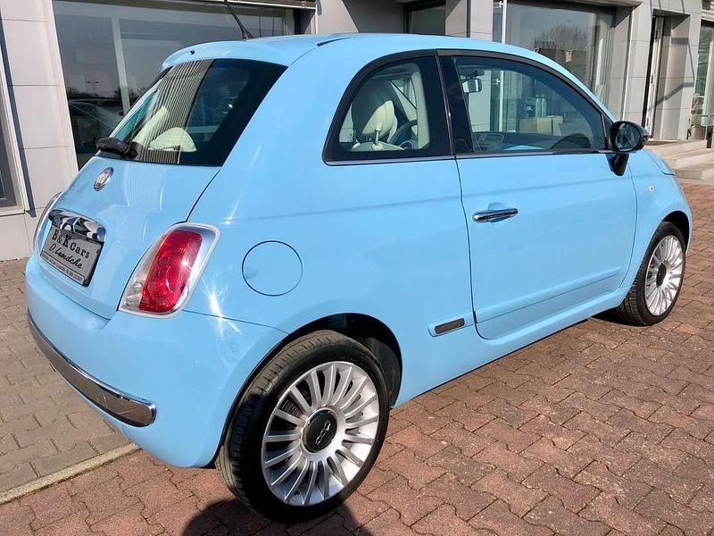 Gebraucht Fiat 500 Lounge 69 PS (50 kW) 2011 Blau Kleinwagen
