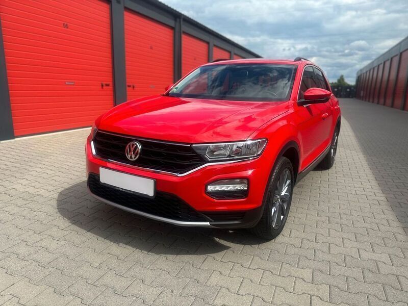Rot Gebraucht 2019 VW T-Roc Style SUV | 17.499 € (Superpreis) - Bild 1/4