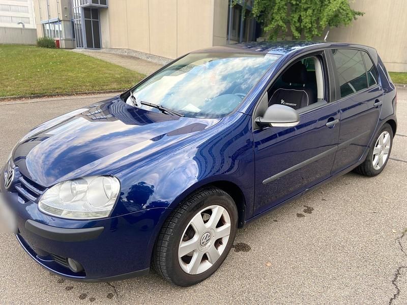 Gebraucht VW Golf V 102 PS (75 kW) 2007 Blau Kleinwagen