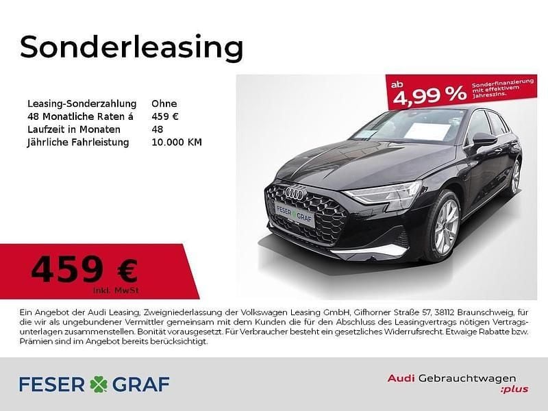 Gebraucht 2025 Audi A3 Sportback e-tron Advanced Plus Kleinwagen | 38.480 € (Guter Preis) - Bild 1/1