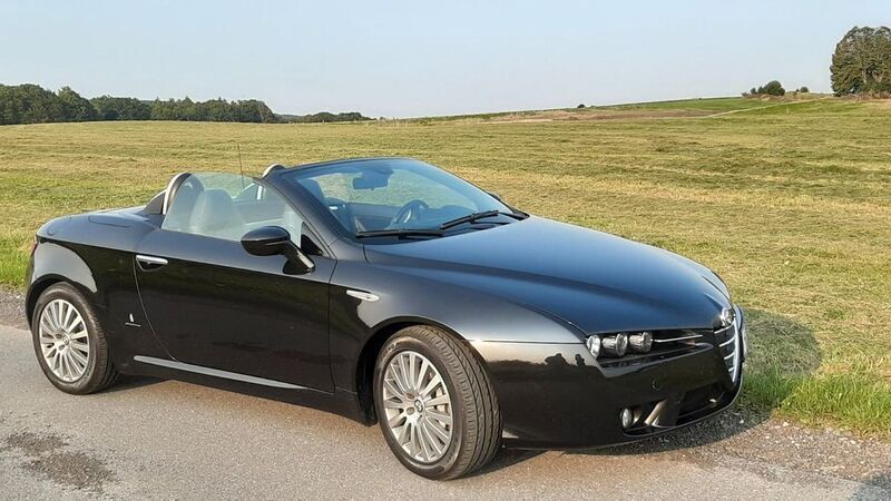 Schwarz Gebraucht 2007 Alfa Romeo Spider Exclusive Cabrio | 18.990 € (Fairer Preis) - Bild 1/4