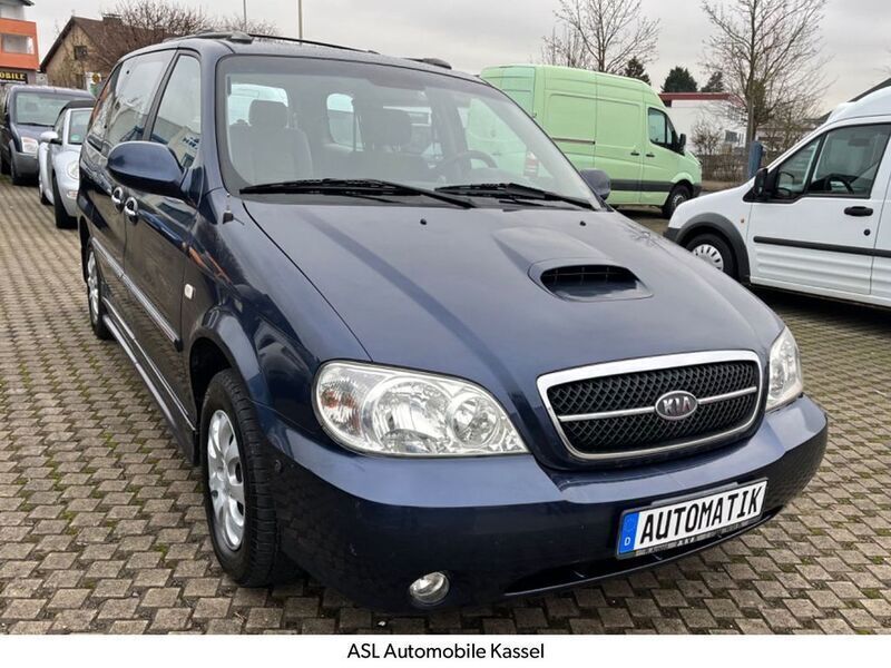 Blau Gebraucht 2007 Kia Carnival EX Van / Kleinbus | 2.499 € (Guter Preis) - Bild 1/4