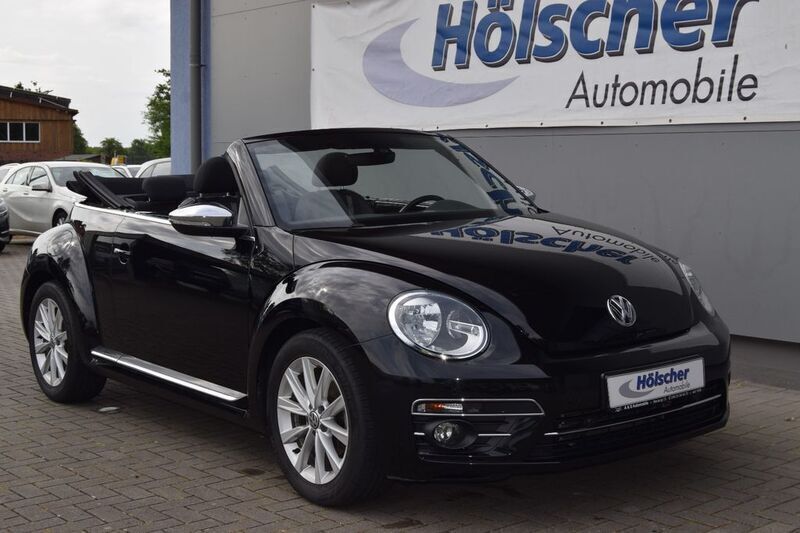 Schwarz Gebraucht 2017 VW Beetle Design Cabrio | 19.790 € (Fairer Preis) - Bild 1/4