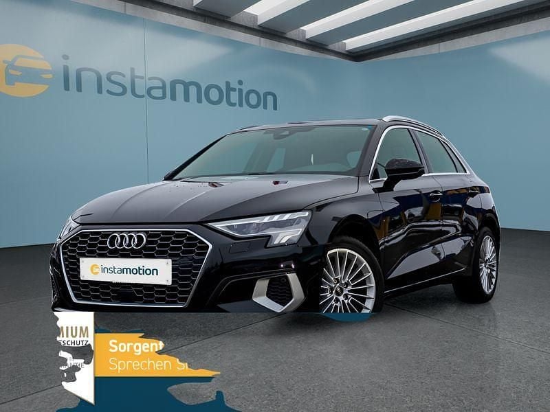 Schwarz Gebraucht 2023 Audi A3 Sportback Kleinwagen | 22.449 € (Guter Preis) - Bild 1/4