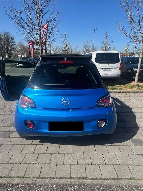 Blau Gebraucht 2016 Opel Adam Open Air Kleinwagen | 8.900 € (Fairer Preis) - Bild 1/4