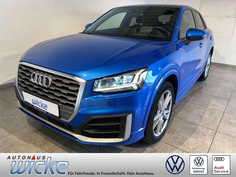 Blau Gebraucht 2017 Audi Q2 S-Line SUV | 21.480 € (Fairer Preis) - Bild 1/4