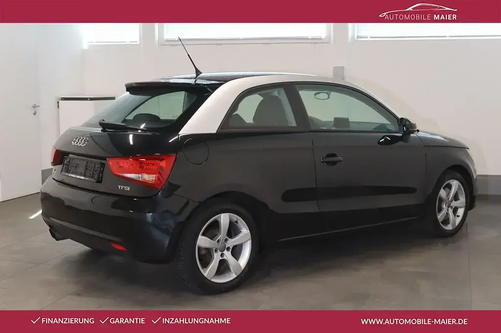 Gebraucht Audi A1 Ambition 122 PS (89 kW) 2011 Phantomschwarz perleffekt Kleinwagen