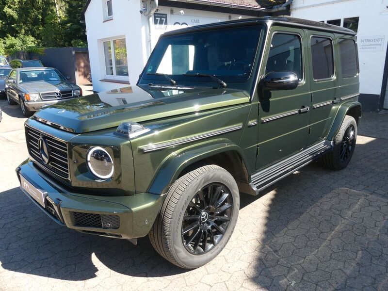 Grün Gebraucht 2023 Mercedes G400 AMG SUV | 129.990 € (Superpreis) - Bild 1/4