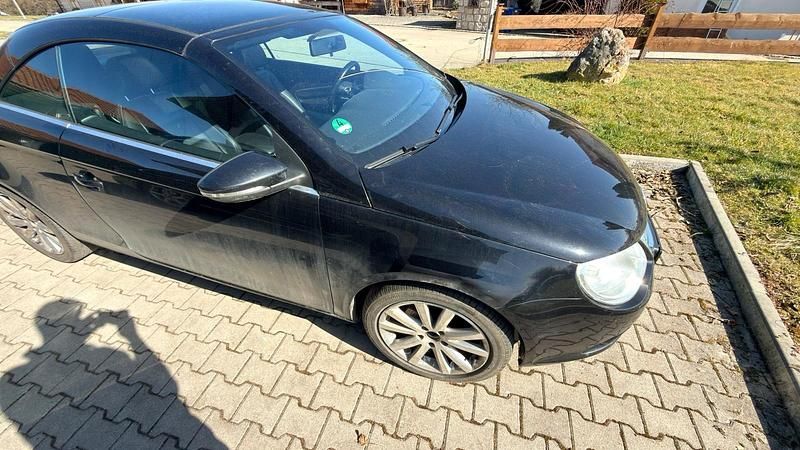 Gebraucht VW Eos 122 PS (89 kW) 2009 Schwarz Cabrio