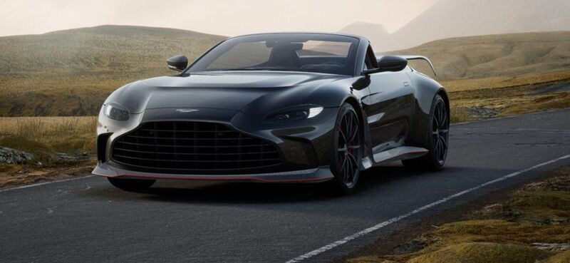 Schwarz Gebraucht 2023 Aston Martin V12 Vantage Cabrio | 369.000 € - Bild 1/4