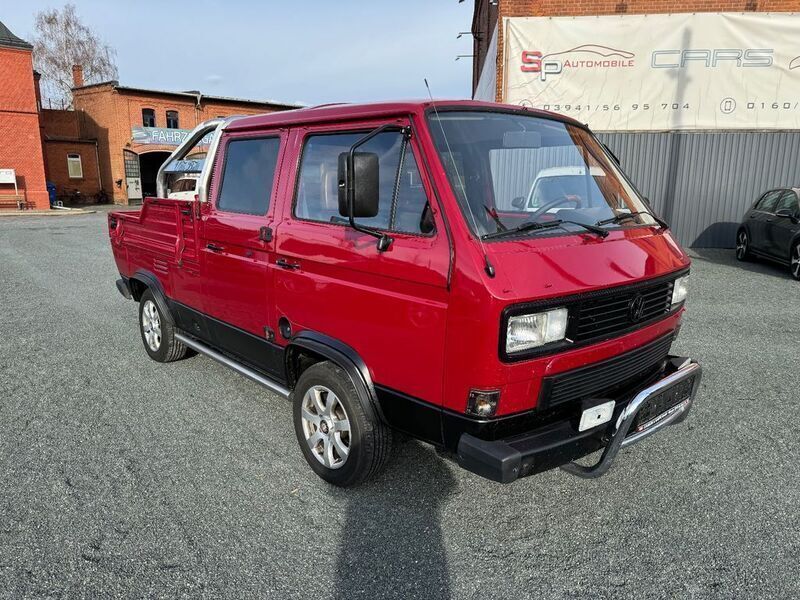 Rot Gebraucht 1986 VW T3 Van | 10.000 € - Bild 1/4