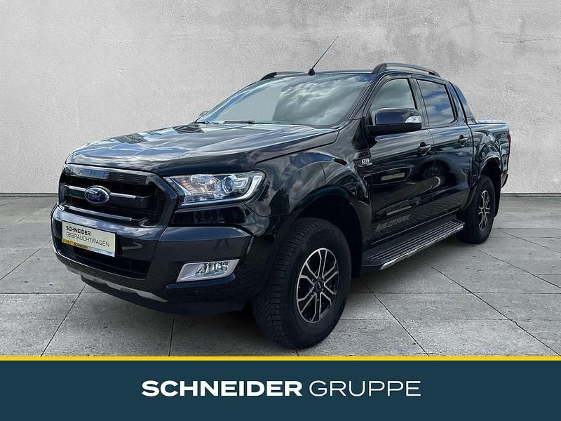 Schwarz Gebraucht 2017 Ford Ranger Wildtrack Abholung | 25.990 € (Fairer Preis) - Bild 1/4