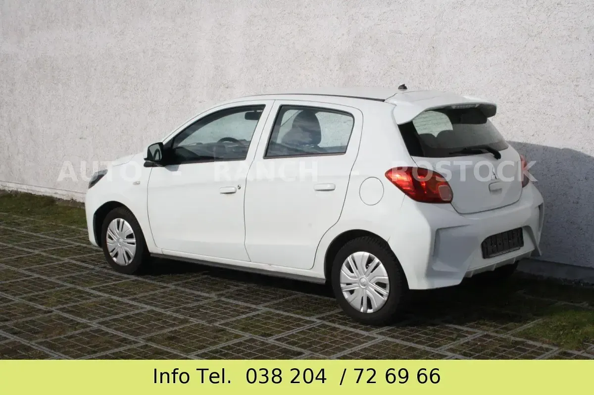 Gebraucht Mitsubishi Space Star 71 PS (52 kW) 2020 Weiß Kleinwagen