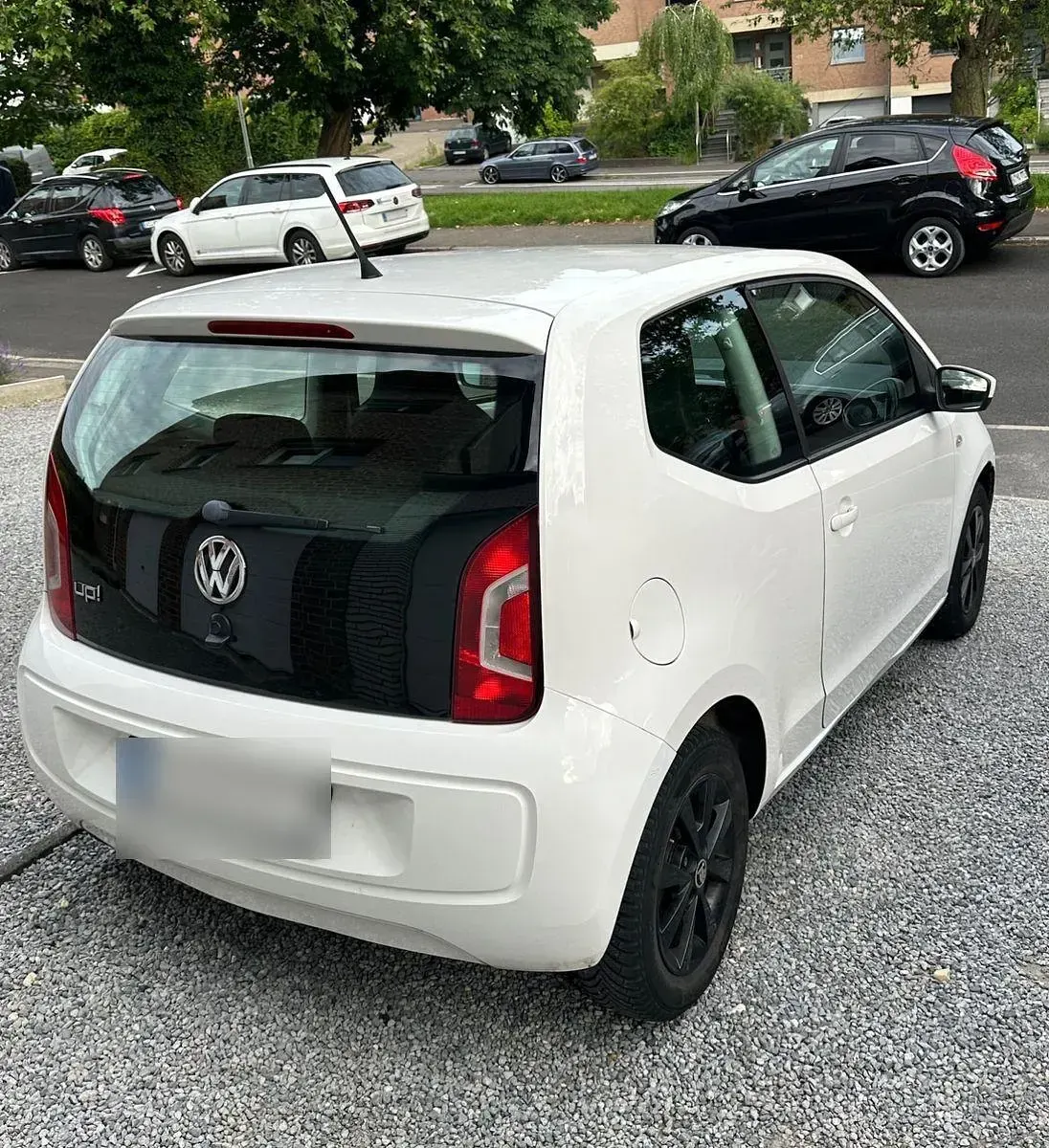 Gebraucht VW up! move up! 60 PS (44 kW) 2014 Weiß Kleinwagen