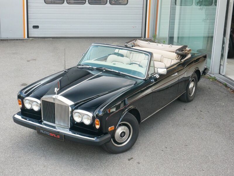 Schwarz Gebraucht 1982 Rolls Royce Corniche Cabrio | 55.990 € - Bild 1/4