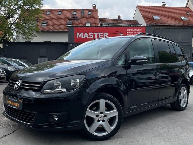 Schwarz Gebraucht 2011 VW Touran Comfortline Van / Kleinbus | 7.290 € (Fairer Preis) - Bild 1/4