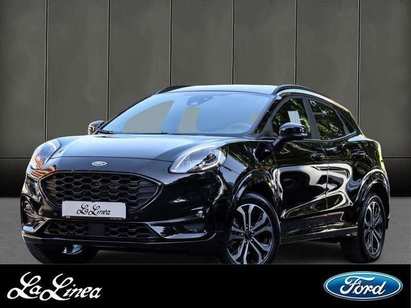 Obsidianschwarz metallic Gebraucht 2024 Ford Puma ST-Line X SUV | 23.390 € (Guter Preis) - Bild 1/3