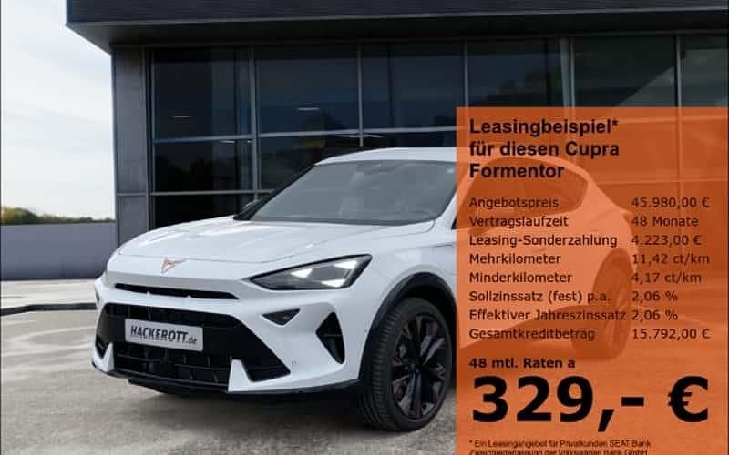 Weiß Neu 2025 Cupra Formentor VZ SUV | 45.980 € (Fairer Preis) - Bild 1/4