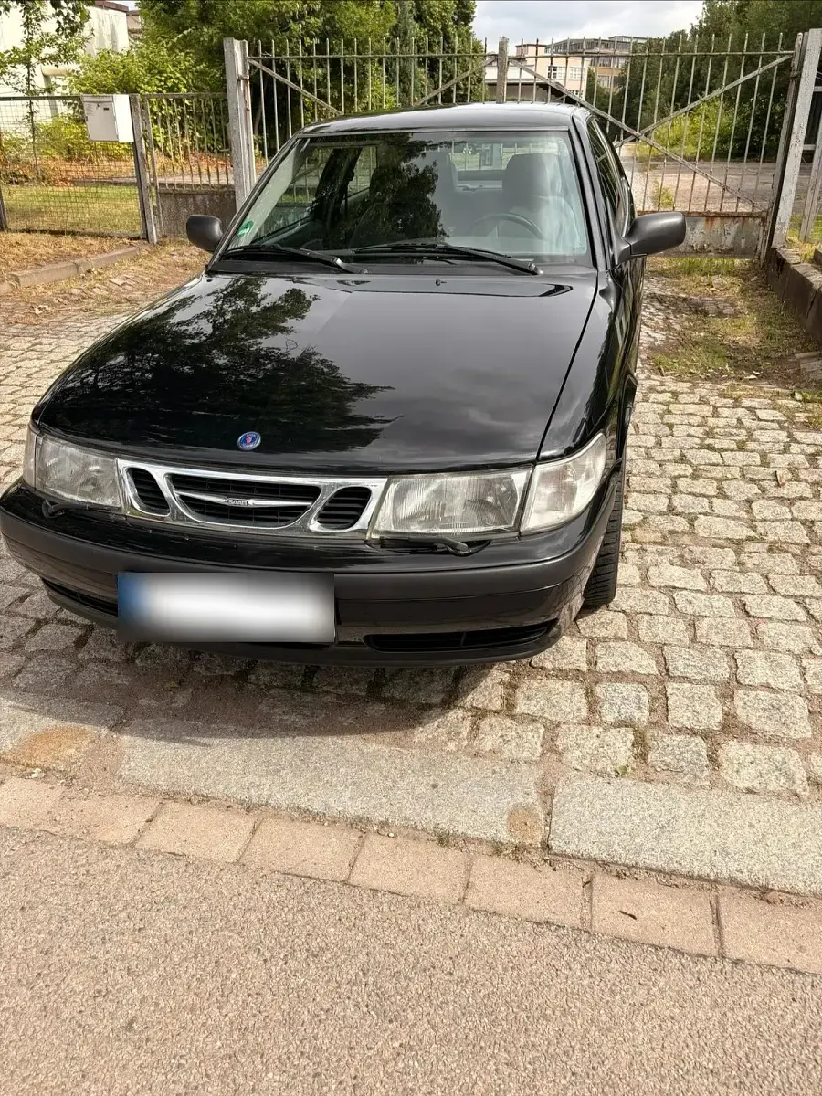 Gebraucht Saab 9-3 130 PS (95 kW) 2000 Schwarz Coupé