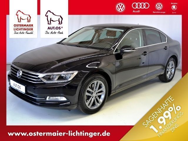 Schwarz metallic Gebraucht 2015 VW Passat Comfortline Limousine | 21.760 € (Teuer) - Bild 1/4
