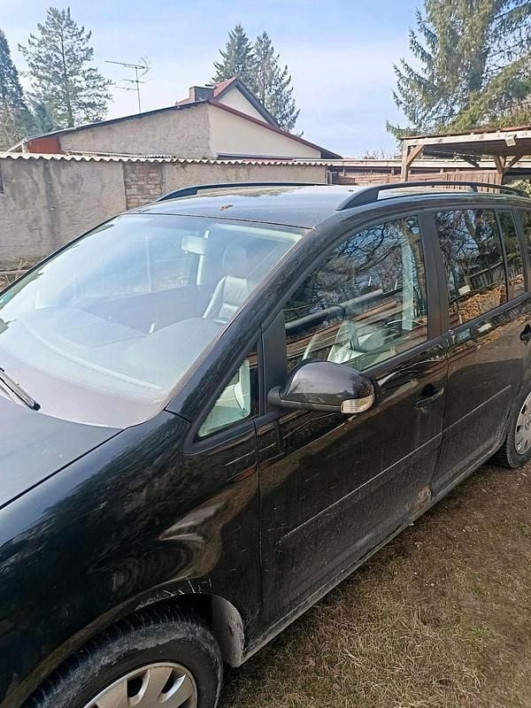 Gebraucht VW Touran 105 PS (77 kW) 2006 Schwarz Van / Kleinbus