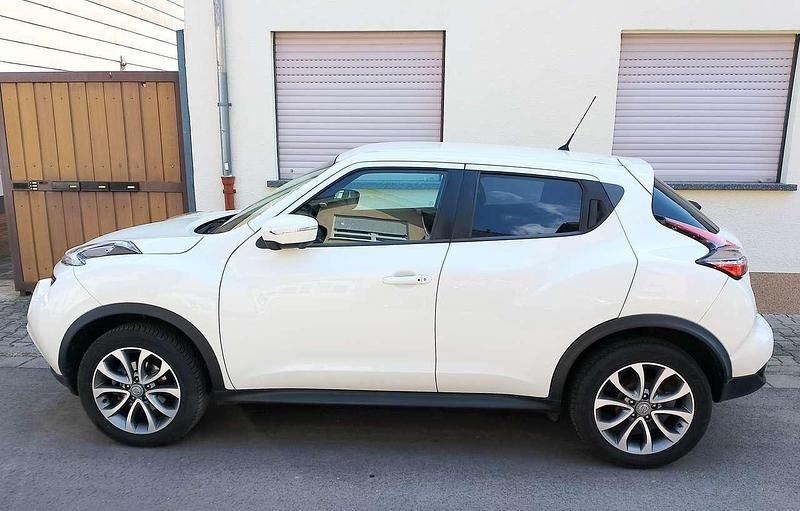 Weiß Gebraucht 2018 Nissan Juke Tekna SUV | 12.500 € (Teuer) - Bild 1/4