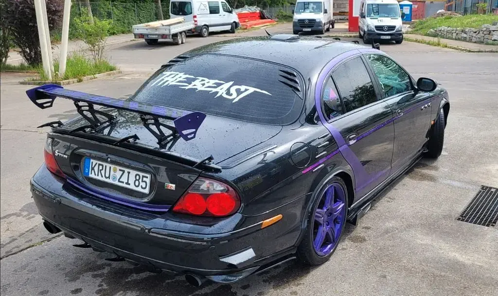 Gebraucht Jaguar S-Type R 396 PS (291 kW) 2002 Schwarz Limousine