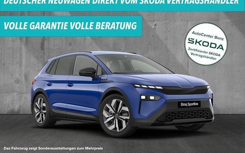 Blau Neu 2025 Skoda Elroq SportLine SUV | 42.990 € (Superpreis) - Bild 1/4