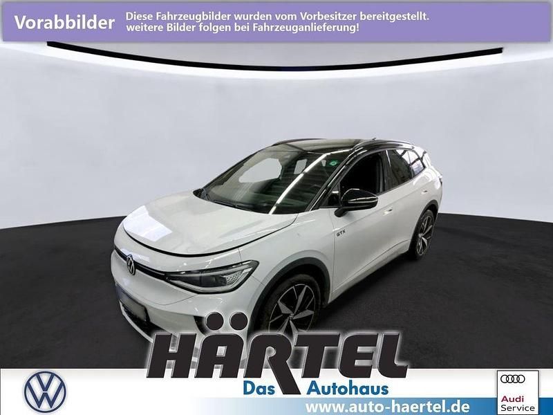 Gebraucht VW ID.4 GTX 219 kW (299 PS) 2022 Gletscherweiss (white), metallic SUV