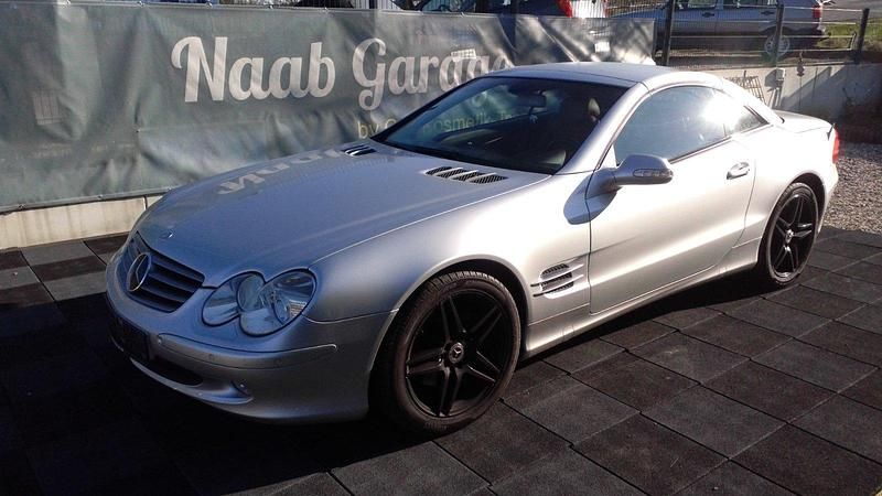 Silber Gebraucht 2002 Mercedes SL500 Cabrio | 13.950 € (Superpreis) - Bild 1/4