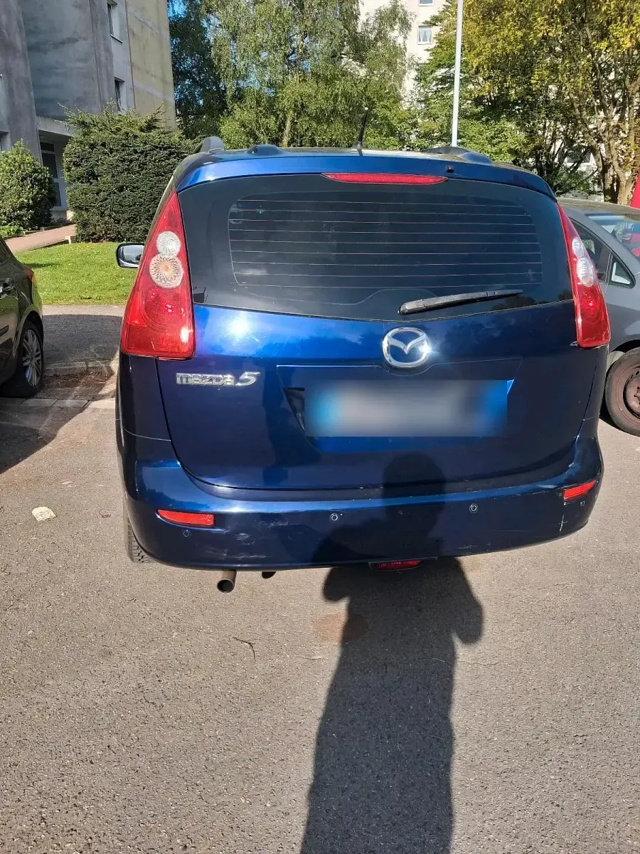 Gebraucht Mazda 5 116 PS (85 kW) 2007 Blau Van / Kleinbus