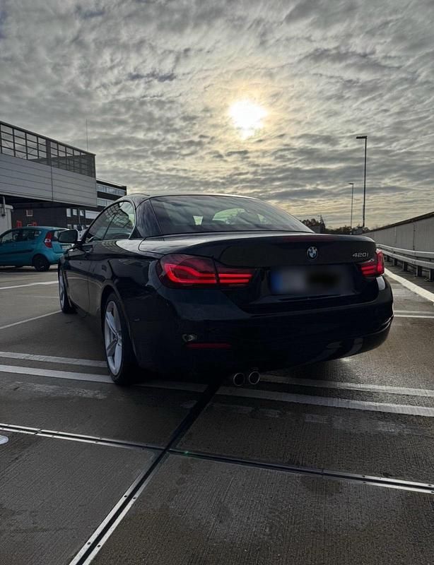 Second-hand BMW 420 184 CP (135 kW) 2019 Negru Cabrio