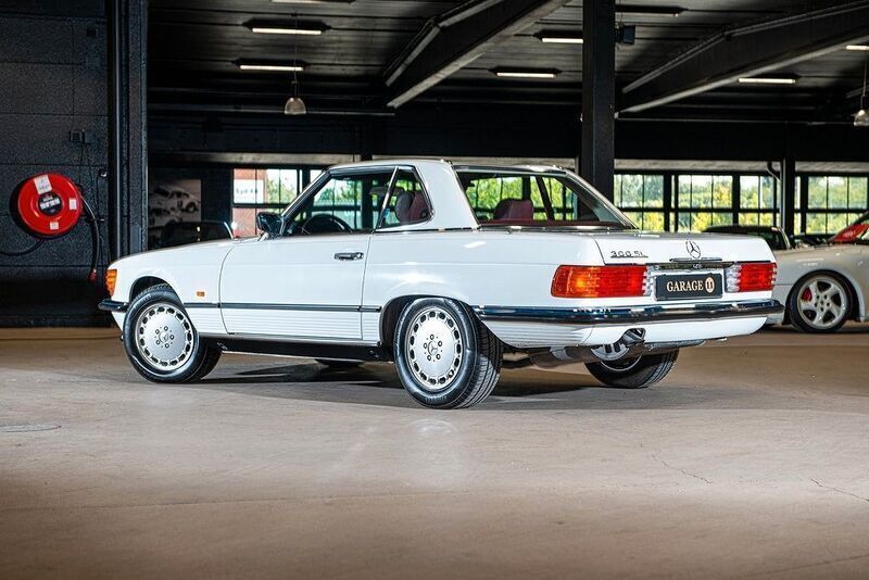 Gebraucht Mercedes SL300 188 PS (138 kW) 1988 Weiß Cabrio