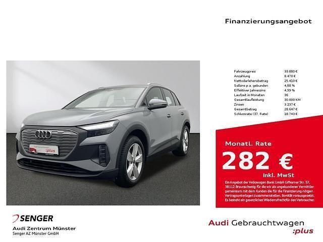 Kieselgrau Gebraucht 2022 Audi Q4 e-tron Ambiente SUV | 29.880 € (Etwas zu teuer) - Bild 1/4