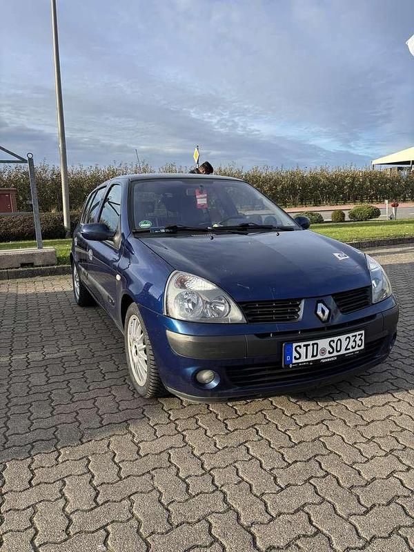 Gebraucht Renault Clio II Authentique 75 PS (55 kW) 2004 Blau Limousine