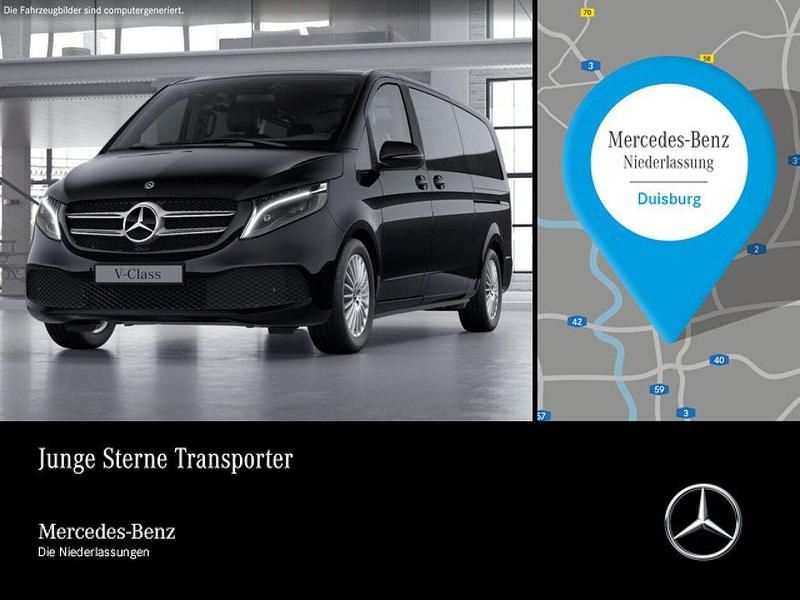 Schwarz Gebraucht 2023 Mercedes V300 Edition Van / Kleinbus | 59.880 € (Fairer Preis) - Bild 1/4