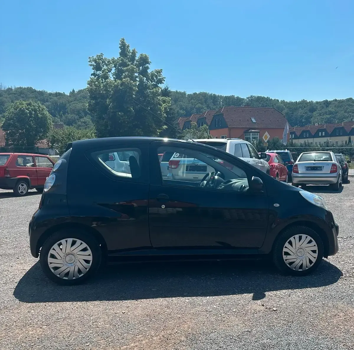 Gebraucht Citroën C1 Style 68 PS (50 kW) 2008 Schwarz Kleinwagen