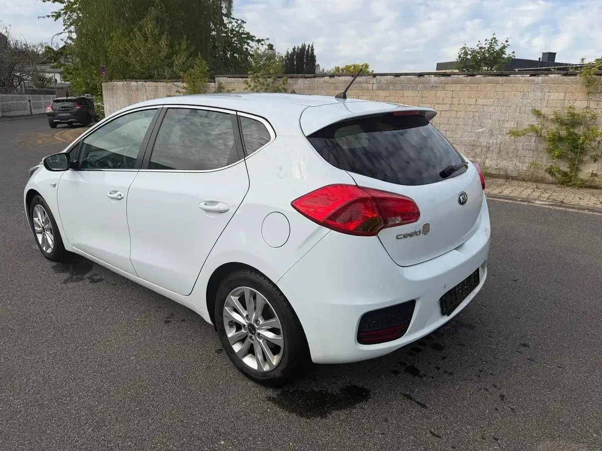 Używany Kia Ceed 101 KM (74 kW) 2016 Biały Hatchback