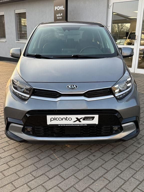 Gebraucht Kia Picanto X-Line 101 PS (74 kW) 2021 Grau Kleinwagen