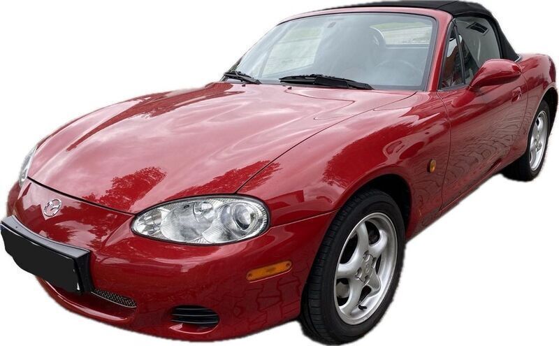 Rot Gebraucht 2004 Mazda MX5 Cabrio | 8.700 € (Fairer Preis) - Bild 1/4