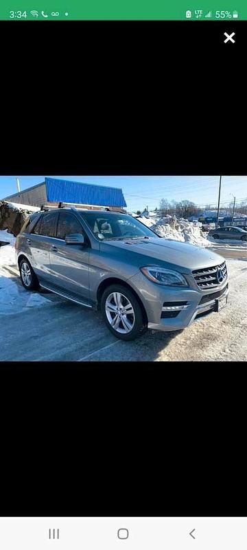 Grau Gebraucht 2013 Mercedes ML350 SUV | 18.500 € (Superpreis) - Bild 1/4