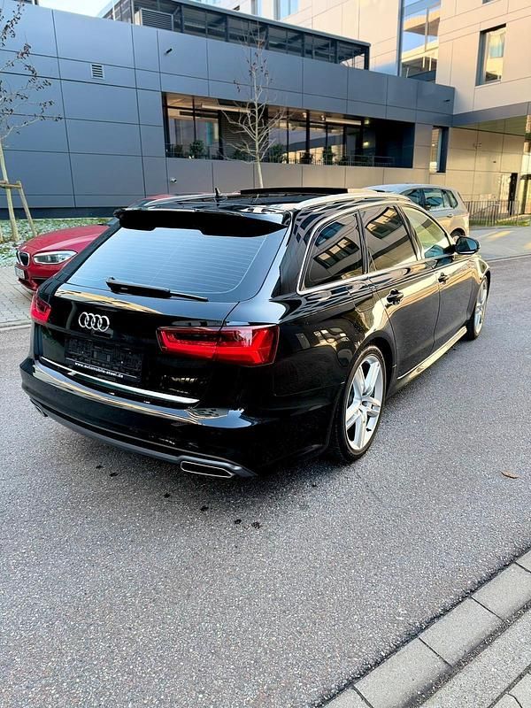 Schwarz Gebraucht 2015 Audi A6 S-Line Kombi | 14.500 € (Superpreis) - Bild 1/4