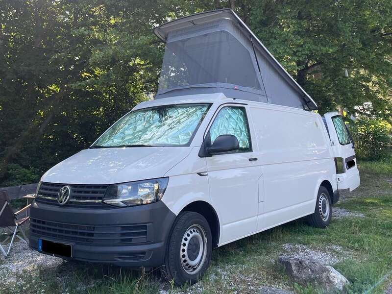 Weiß Gebraucht 2017 VW T6 Van | 27.500 € (Teuer) - Bild 1/4